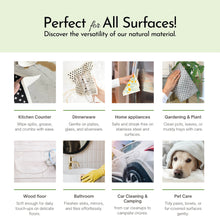 Load image into Gallery viewer, Swedish Dishcloths 10-Pack – Reusable, Biodegradable Cleaning Cloths | SimplyCasa