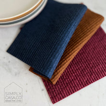 Load image into Gallery viewer, SIMPLYCASA Hand Dyed Dark Color Swedish Dishcloths –  5  Pack